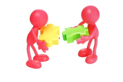 Teamwork concept Stock Photos