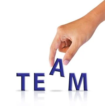 Teamwork concept Stock Photos