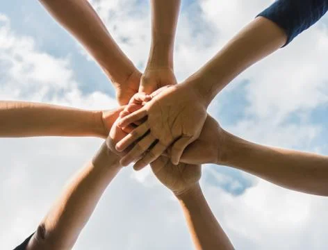 Teamwork concept Stock Photos