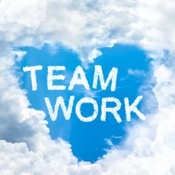 Teamwork concept Foto stock