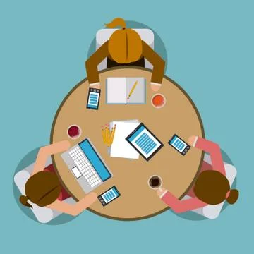 Teamwork design,vector illustration. Illustrazione stock