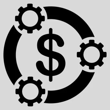 Teamwork Flat Icon Stock Illustration