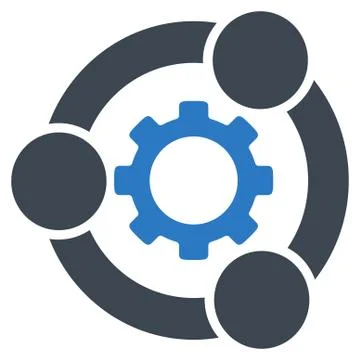 Teamwork Icon Stock Illustration