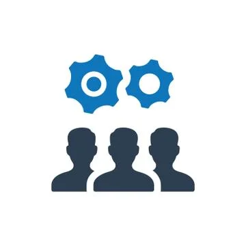 Teamwork Icon Stock Illustration