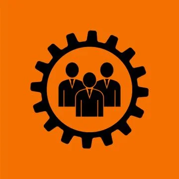 Teamwork Icon Stock Illustration