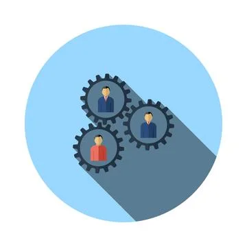 Teamwork Icon Stock Illustration
