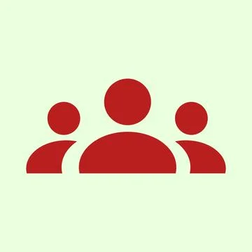 Teamwork icon. Teamwork symbol.  avatar. User profile icon. Stock Illustration