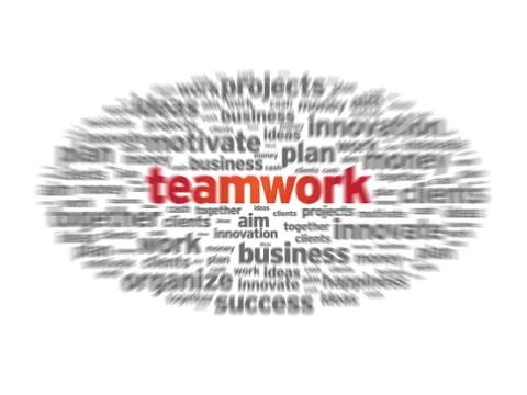Teamwork Stock Illustration