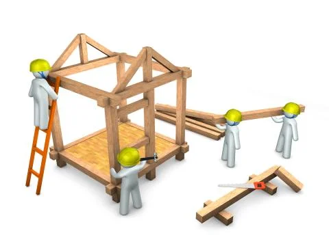 Teamwork Stock Illustration