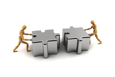 Teamwork Stockillustratie