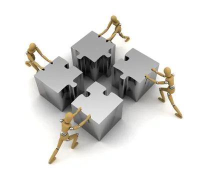 Teamwork 스톡 일러스트