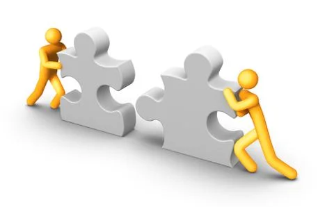 Teamwork Stock Illustration