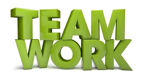 Teamwork Stock Illustration