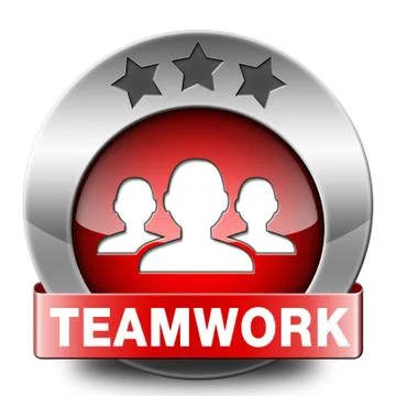 Teamwork Stock Illustration