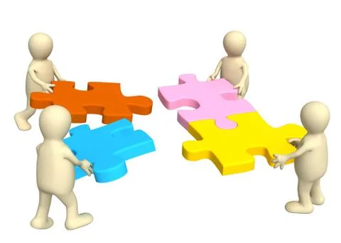 Teamwork Illustrazione stock