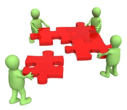 Teamwork Illustrazione stock