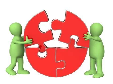 Teamwork Stock Illustration