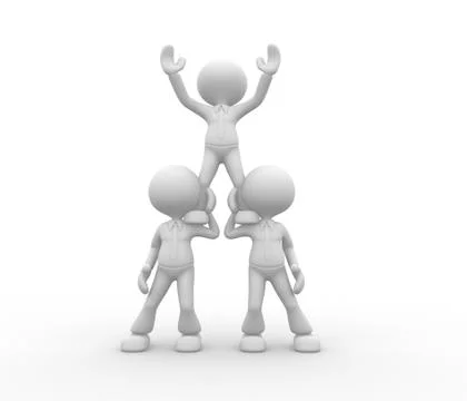 Teamwork Stock Illustration