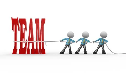 Teamwork Stock Illustration