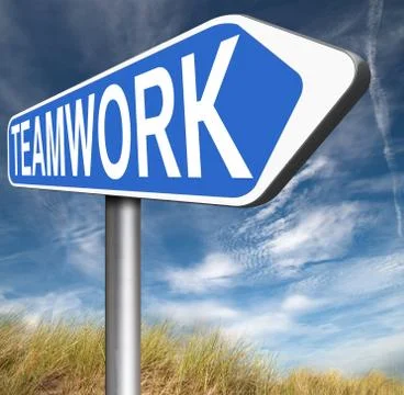 Teamwork Stock Illustration