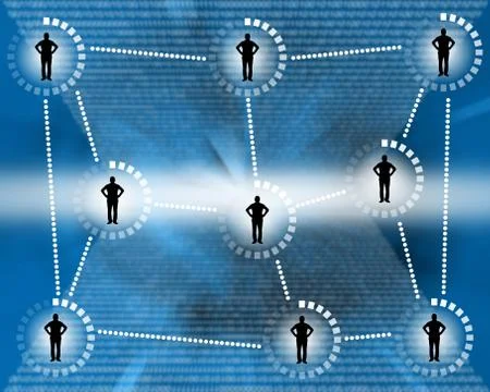 Teamwork Illustrazione stock