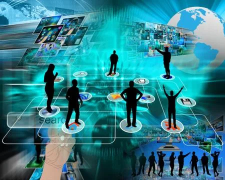 Teamwork Illustrazione stock