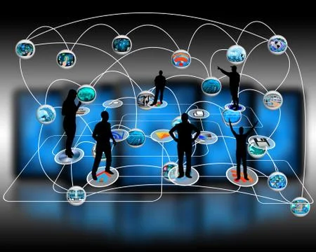 Teamwork Illustrazione stock