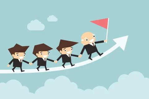 Teamwork Illustrazione stock