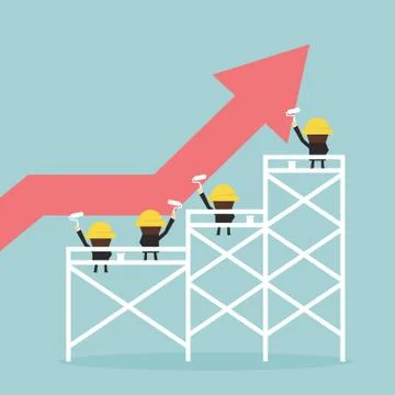 Teamwork Illustrazione stock