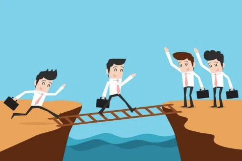 Teamwork Stock Illustration