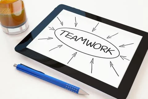 Teamwork Stock Illustration