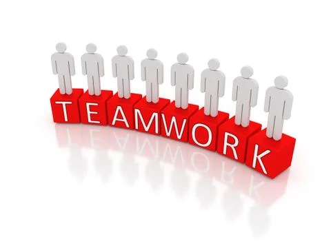 Teamwork Illustrazione stock
