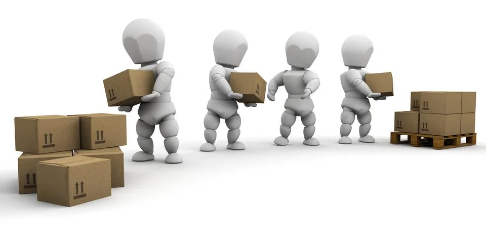 Teamwork Stock Illustration