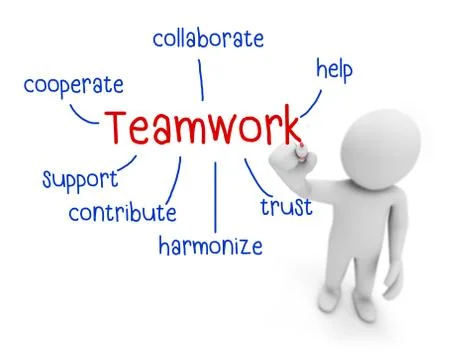 Teamwork Stock Illustration