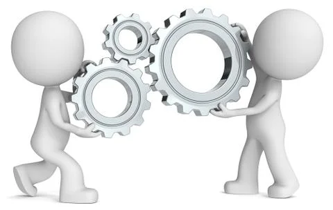 Teamwork. Stock Illustration