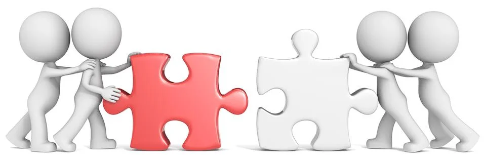 Teamwork. Stock Illustration