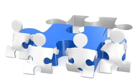 Teamwork. Stock Illustration