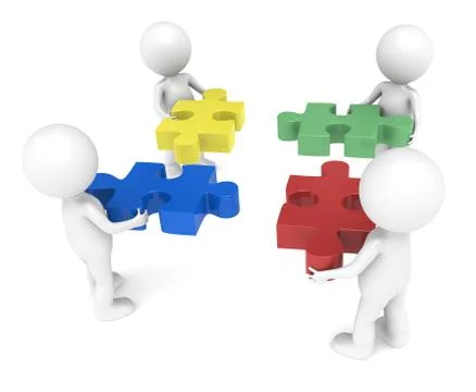 Teamwork Stock Illustration