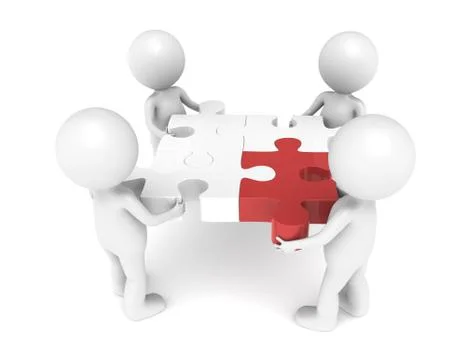 Teamwork Stock Illustration