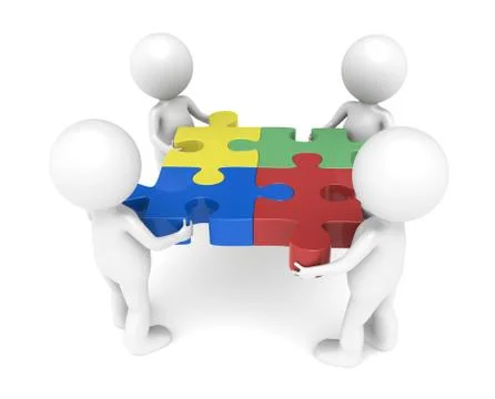 Teamwork Stock Illustration