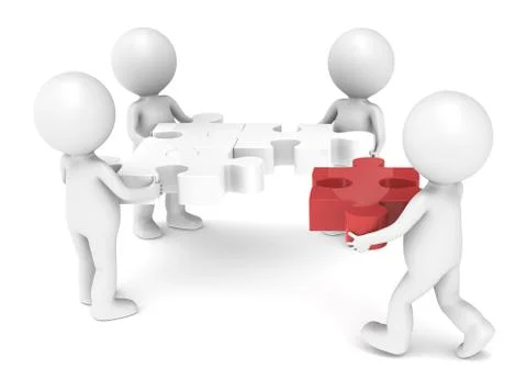 Teamwork Stock Illustration