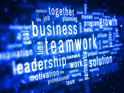 Teamwork Illustrazione stock