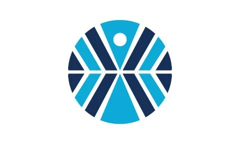 Teamwork Logo Design Template Vector Stock-Illustration