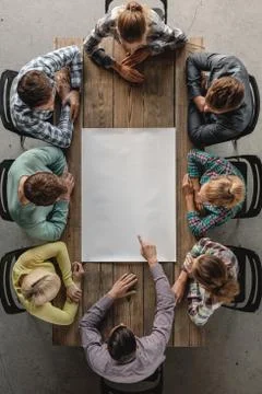 Teamwork meeting concept Stock Photos