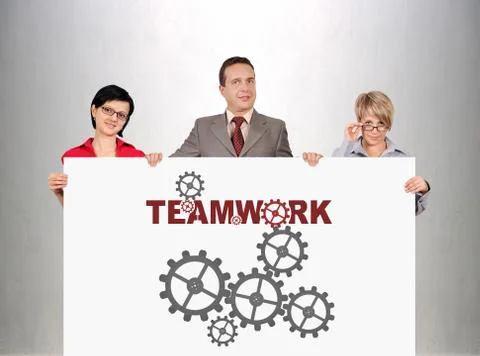 Teamwork Foto stock