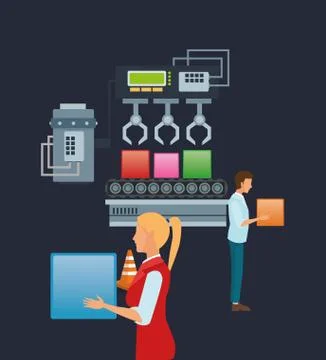 Teamwork related icons image Stock Illustration