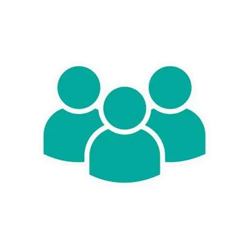 Teamwork silhouette isolated icon vector illustration design Stock Illustration