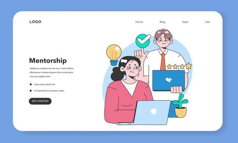 Teamwork success concept. Flat vector illustration. 스톡 일러스트