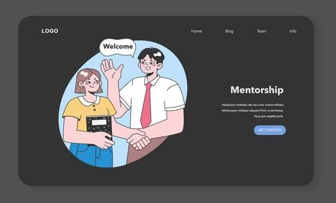 Teamwork success concept. Flat vector illustration. Stock Illustration