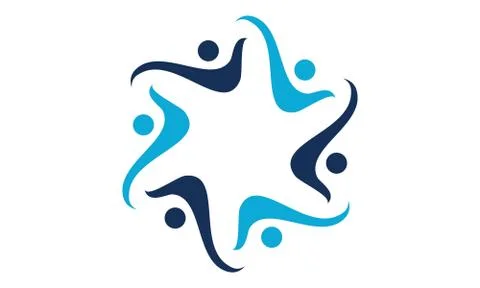 Teamwork Success Stock-Illustration